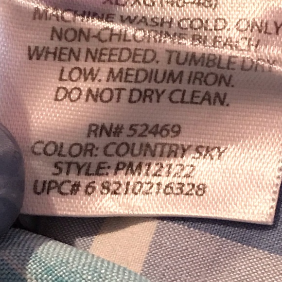 2 XL Mens plaid shirts in great condition - Picture 6 of 6